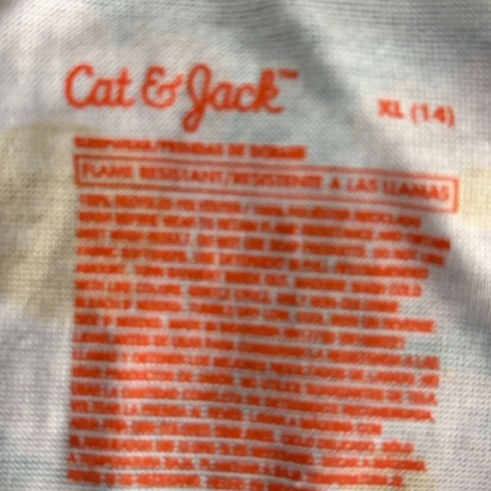 Cat & Jack Tee Green Daisy Girls XL Cotton/Polyester Recycled Comfy NEW - Picture 4 of 5